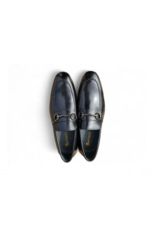 Carrucci KS223-12 Leather Horse-Bit Loafer-AmbrogioShoes