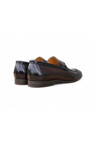 Carrucci KS223-12 Leather Horse-Bit Loafer-AmbrogioShoes