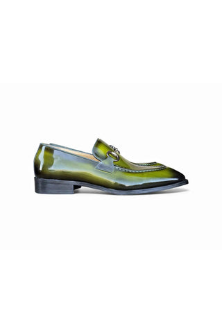 Carrucci KS303-01P Patent Leather Horse-Bit Loafer-AmbrogioShoes
