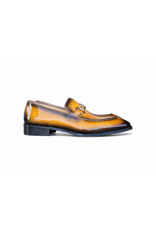 Carrucci KS303-01P Patent Leather Horse-Bit Loafer-AmbrogioShoes