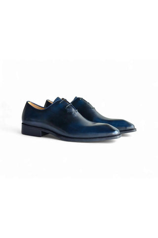 Carrucci KS303-03 Leather Whole-Cut Oxford-AmbrogioShoes