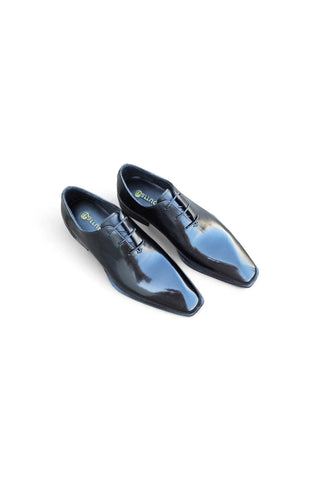 Carrucci KS303-03 Leather Whole-Cut Oxford-AmbrogioShoes