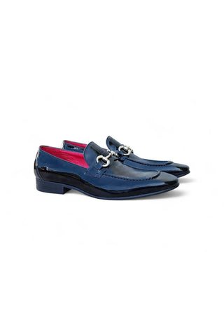 Carrucci KS308-101P Patent Horse Bit Loafer-AmbrogioShoes