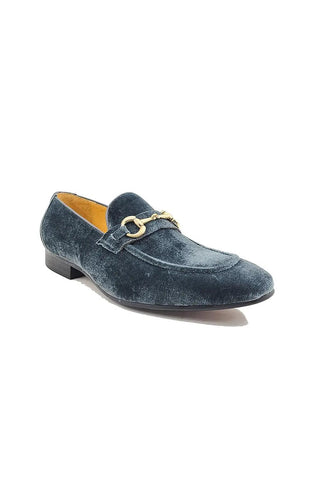 Carrucci KS308-101V Suede Horse-Bit Loafer-AmbrogioShoes