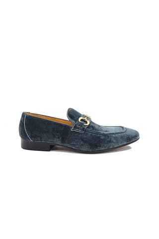 Carrucci KS308-101V Suede Horse-Bit Loafer-AmbrogioShoes