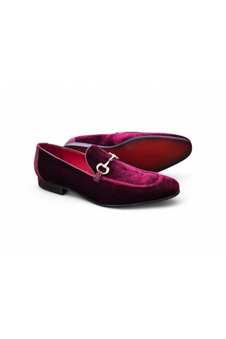 Carrucci KS308-101V Suede Horse-Bit Loafer-AmbrogioShoes