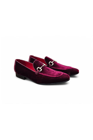 Carrucci KS308-101V Suede Horse-Bit Loafer-AmbrogioShoes