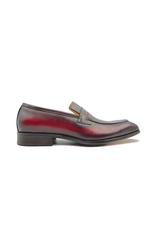 Carrucci KS478-503 Leather Penny Loafer-AmbrogioShoes