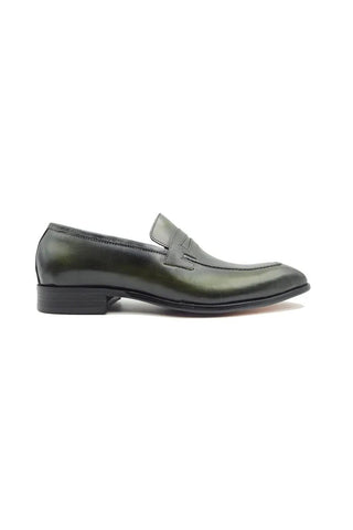Carrucci KS478-503 Leather Penny Loafer-AmbrogioShoes