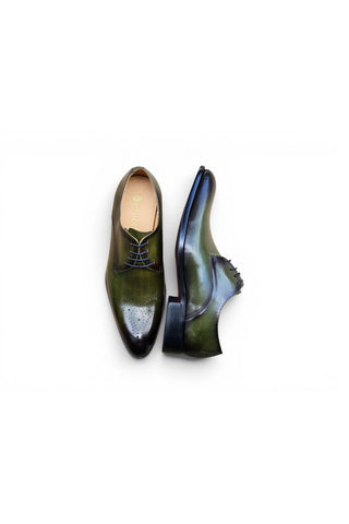 Carrucci KS479-04 Leather Derby-AmbrogioShoes
