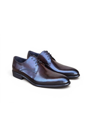 Carrucci KS479-04 Leather Derby-AmbrogioShoes