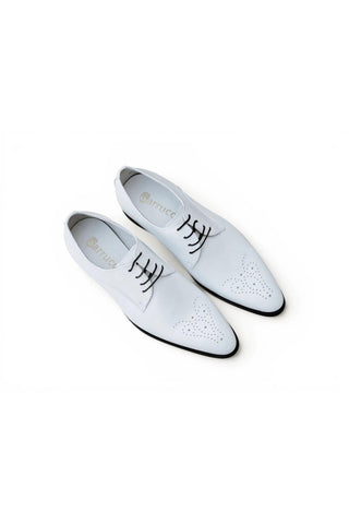 Carrucci KS479-04 Leather Derby-AmbrogioShoes