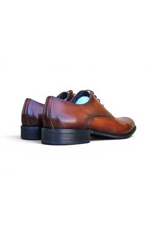 Carrucci KS479-04 Leather Derby-AmbrogioShoes