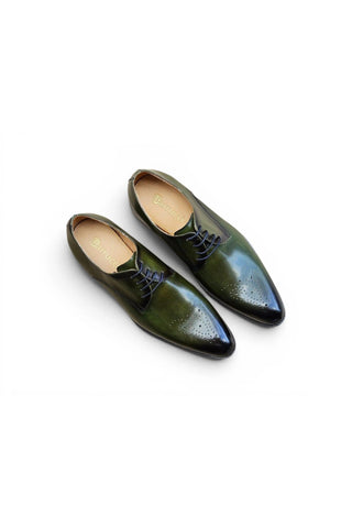 Carrucci KS479-04 Leather Derby-AmbrogioShoes
