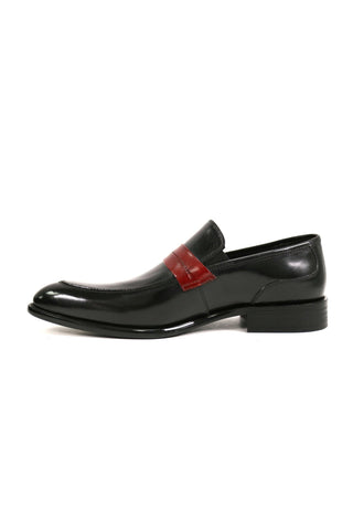 Carrucci KS479-601 Leather Penny Loafer-AmbrogioShoes