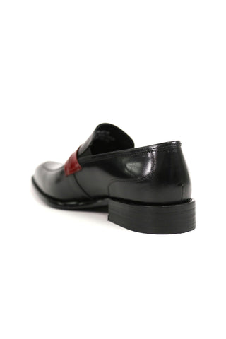 Carrucci KS479-601 Leather Penny Loafer-AmbrogioShoes