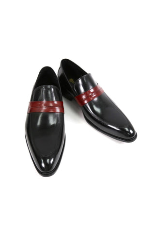 Carrucci KS479-601 Leather Penny Loafer-AmbrogioShoes