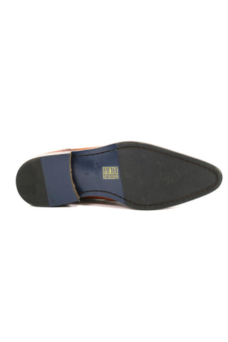 Carrucci KS479-601 Leather Penny Loafer-AmbrogioShoes