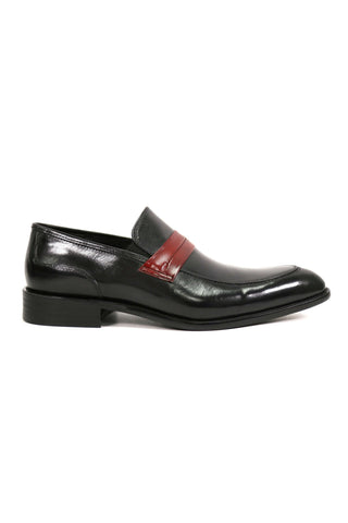 Carrucci KS479-601 Leather Penny Loafer-AmbrogioShoes