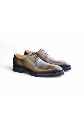 Carrucci KS480-101 Leather Derby-AmbrogioShoes