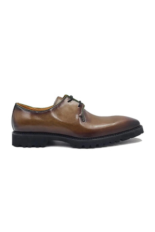 Carrucci KS480-101 Leather Derby-AmbrogioShoes