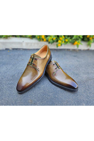 Carrucci KS480-101 Leather Derby-AmbrogioShoes