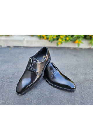 Carrucci KS480-101 Leather Derby-AmbrogioShoes