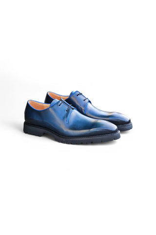 Carrucci KS480-101 Leather Derby-AmbrogioShoes