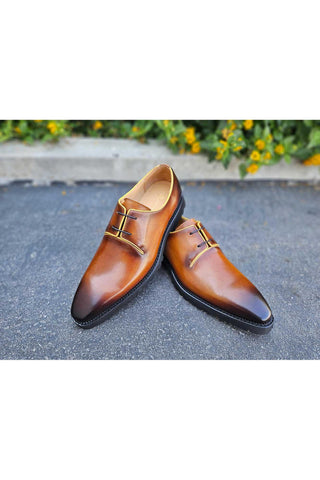 Carrucci KS480-101 Leather Derby-AmbrogioShoes