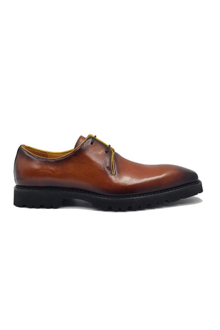 Carrucci KS480-101 Leather Derby-AmbrogioShoes