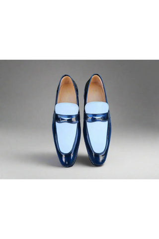 Carrucci KS480-102PT Patent Leather Penny Loafer