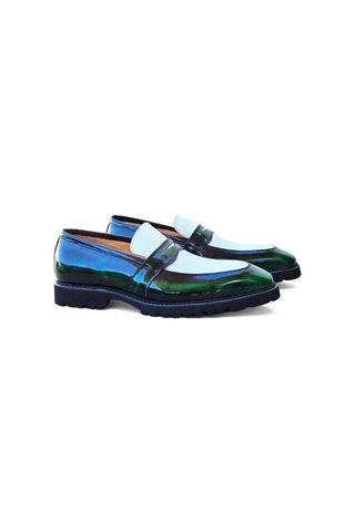 Carrucci KS480-102PT Patent Leather Penny Loafer