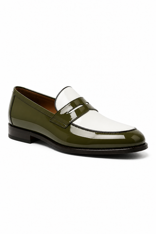 Carrucci KS480-102PT Patent Penny Loafer-AmbrogioShoes