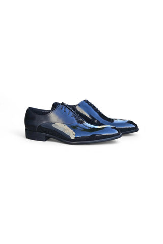 Carrucci KS480-110 Patent & Leather Oxford-AmbrogioShoes