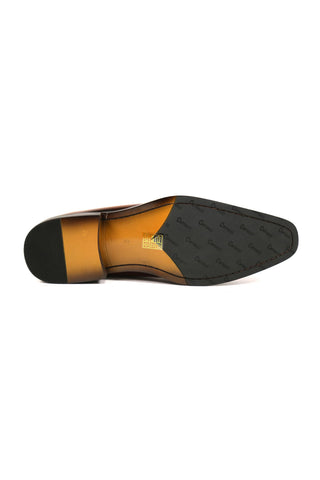 Carrucci KS503-101P Patent Wholecut Oxford-AmbrogioShoes