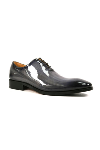Carrucci KS503-101P Patent Wholecut Oxford-AmbrogioShoes