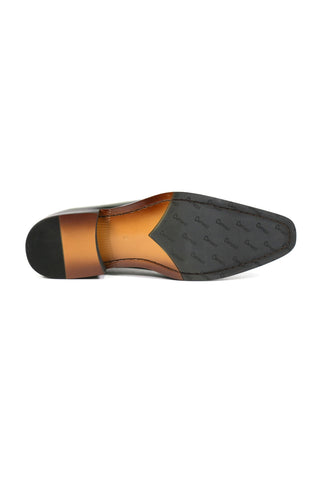 Carrucci KS503-101P Patent Wholecut Oxford-AmbrogioShoes