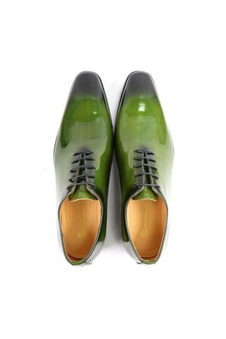Carrucci KS503-101P Patent Wholecut Oxford-AmbrogioShoes