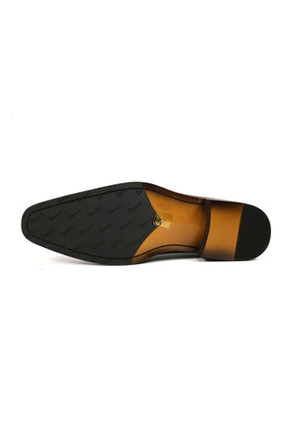 Carrucci KS503-101P Patent Wholecut Oxford-AmbrogioShoes