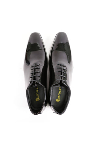 Carrucci KS503-101P Patent Wholecut Oxford-AmbrogioShoes
