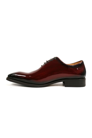 Carrucci KS503-101P Patent Wholecut Oxford-AmbrogioShoes