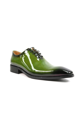 Carrucci KS503-101P Patent Wholecut Oxford-AmbrogioShoes
