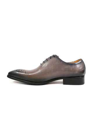 Carrucci KS503-36 Leather Whole cut Oxford-AmbrogioShoes