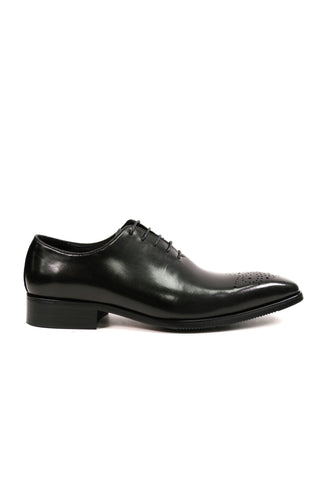 Carrucci KS503-36 Leather Whole cut Oxford-AmbrogioShoes