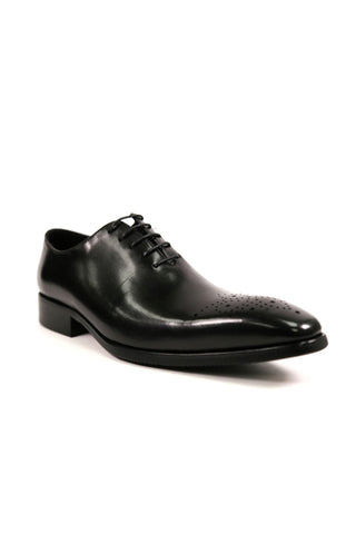 Carrucci KS503-36 Leather Whole cut Oxford-AmbrogioShoes