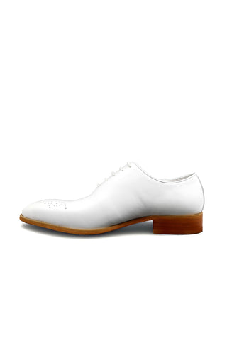 Carrucci KS503-36 Leather Whole cut Oxford-AmbrogioShoes