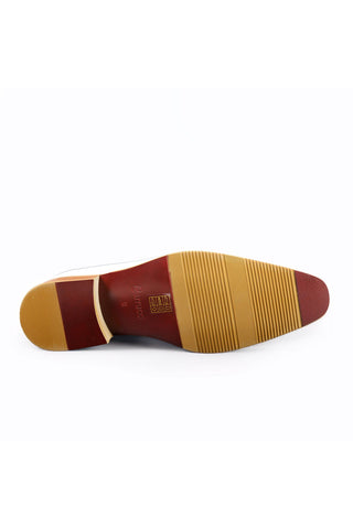 Carrucci KS503-36 Leather Whole cut Oxford-AmbrogioShoes