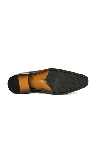 Carrucci KS503-36 Leather Whole cut Oxford-AmbrogioShoes