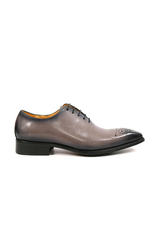 Carrucci KS503-36 Leather Whole cut Oxford-AmbrogioShoes