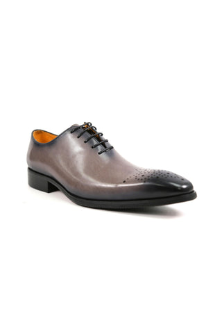 Carrucci KS503-36 Leather Whole cut Oxford-AmbrogioShoes